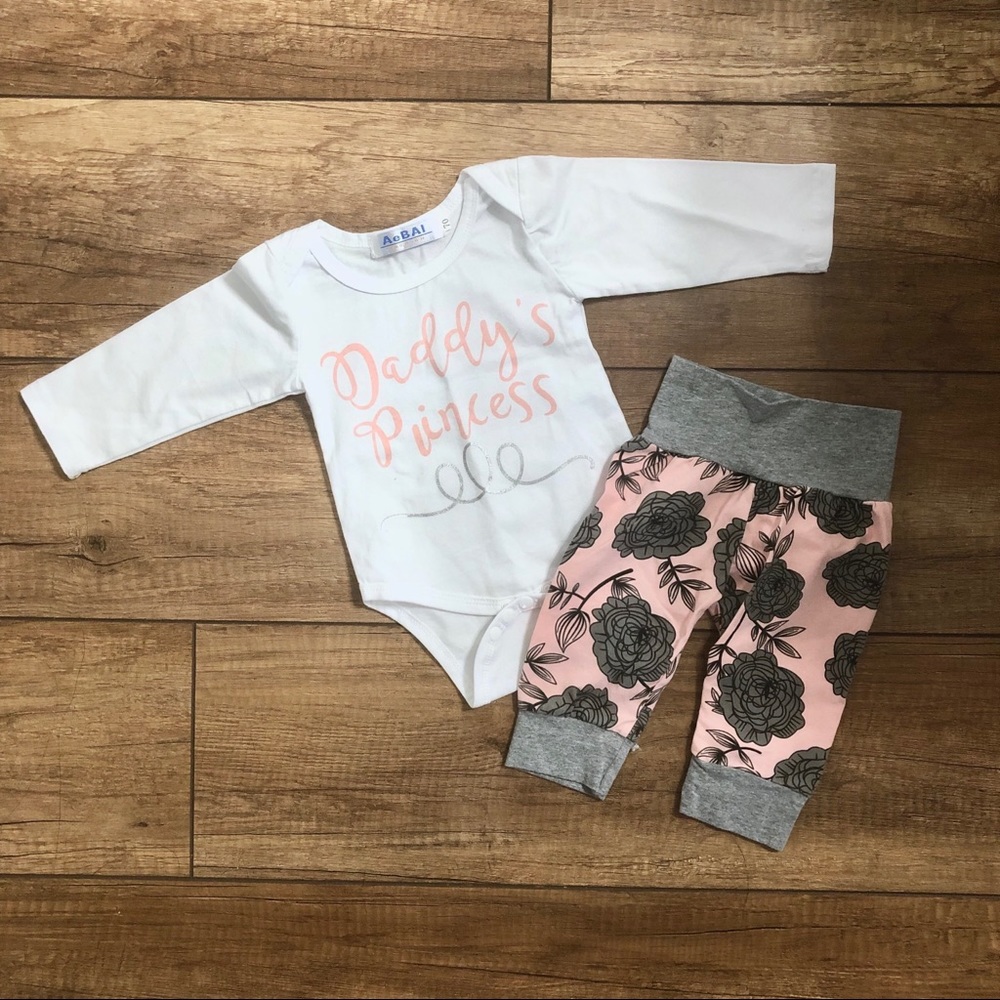 6-12m Daddy’s Girl Baby outfit